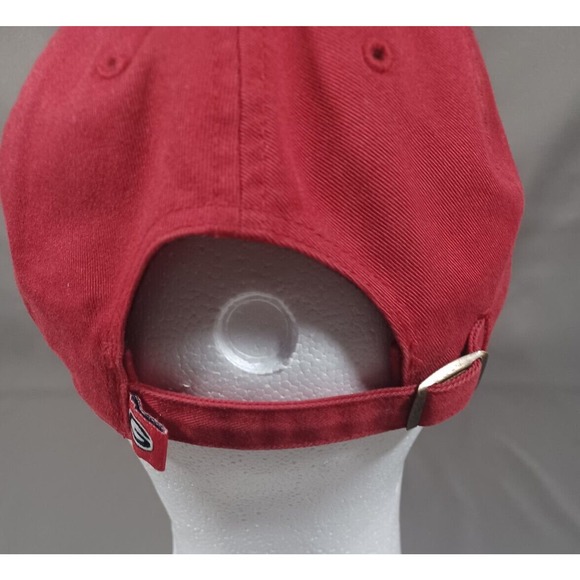 Georgia Bulldogs Hat‎ Red Strapback Embroidered Logo Twins Enterprise Vintage - Picture 3 of 5